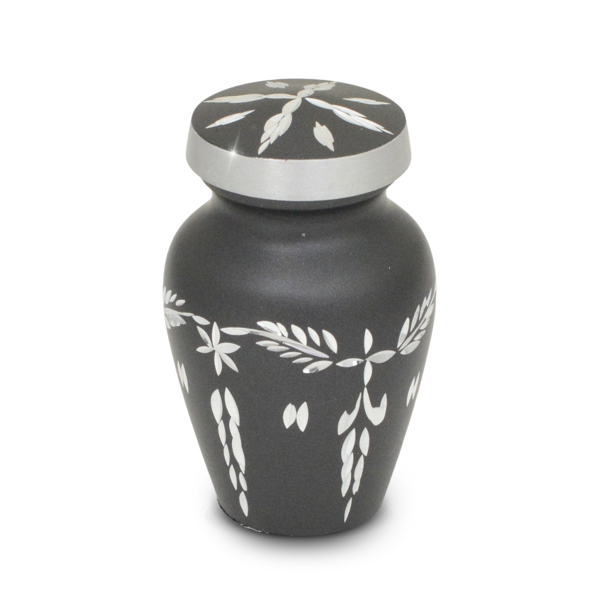 Diamond Pewter Keepsake Urn