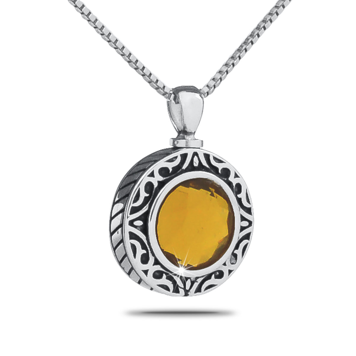 November Orange Steel Keepsake