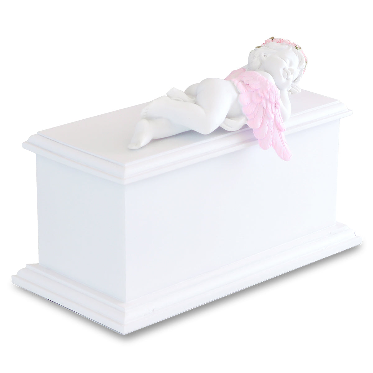 Pink Resting Angel Infant Urn