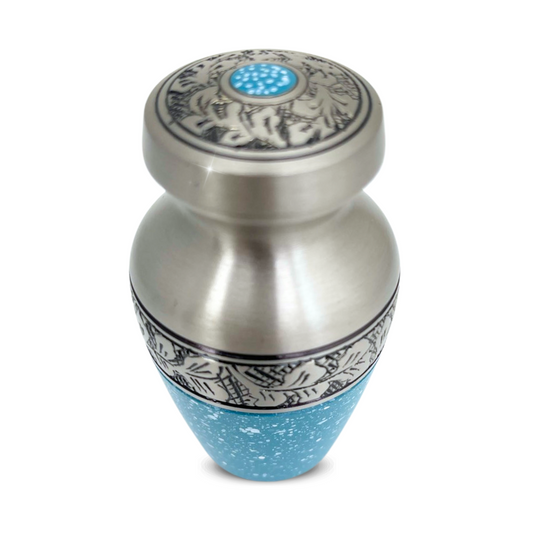 Azure Serenity Keepsake Urn